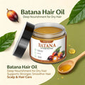 Batana Hair Mask Repair Split Ends for Dry Damaged Hair Scalp Nourishing Hair Care Treatment