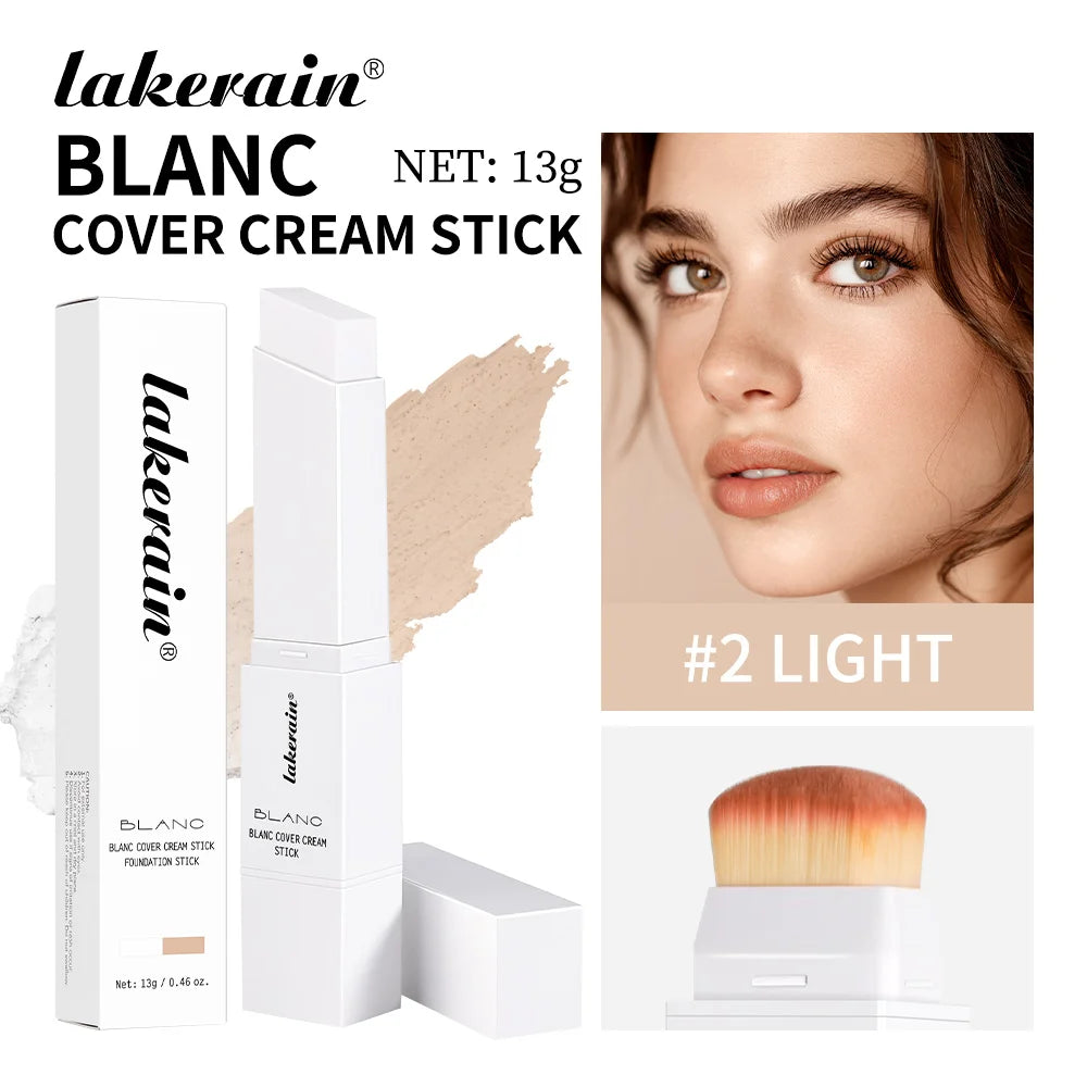 Color Changing Foundation Stick Full Coverage Concealer for Women Daily Makeup