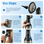 Ear Wax Removal Tool with Dual Water Tank System for Daily Home Ear Irrigation and Cleaning