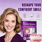 Natural Silicone Dentures Instant Smile Teeth Cosmetic Accessories for Adults Oral Beauty