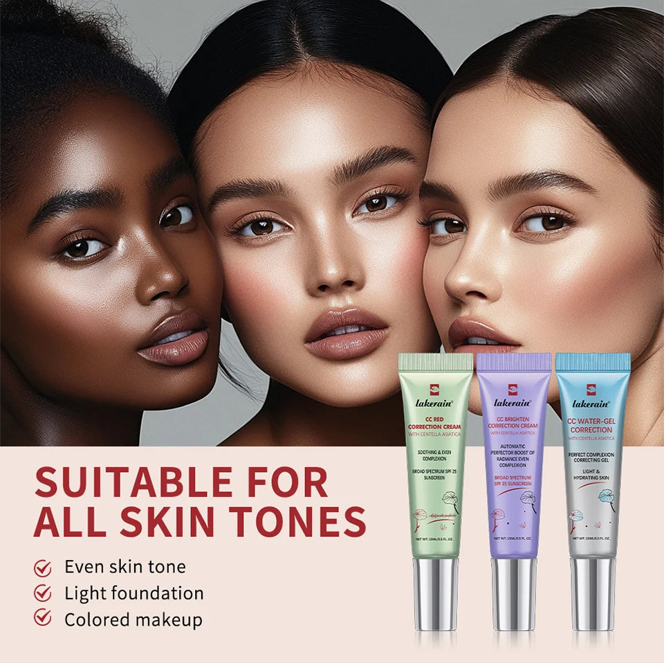 CC Water Gel Correction Cream Hydrating Foundation for Natural Glow and Daily Face Makeup - 8
