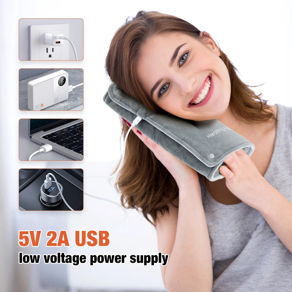 Graphene Heating Pad Portable USB Hand Warmer for Office Workers and Home Use During Winter