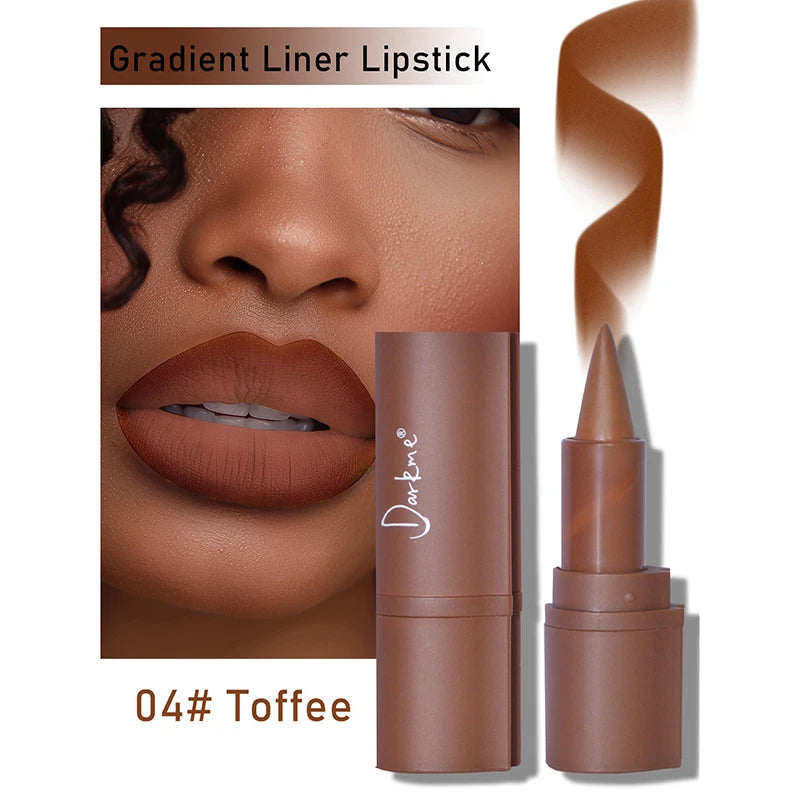 Matte Lip Liner Velvet Lipstick Waterproof Long Lasting Makeup for Daily Use and Special Events - 12