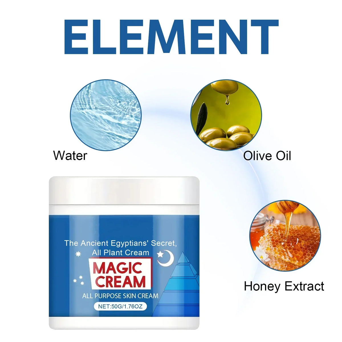 Magic Face Cream Anti Aging Moisturizer for Smoothing Fine Lines and Firming Skin Daily Routine