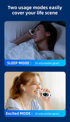 Microcurrent Sleep Aid Device Pulse Massager for Insomnia Stress Relief