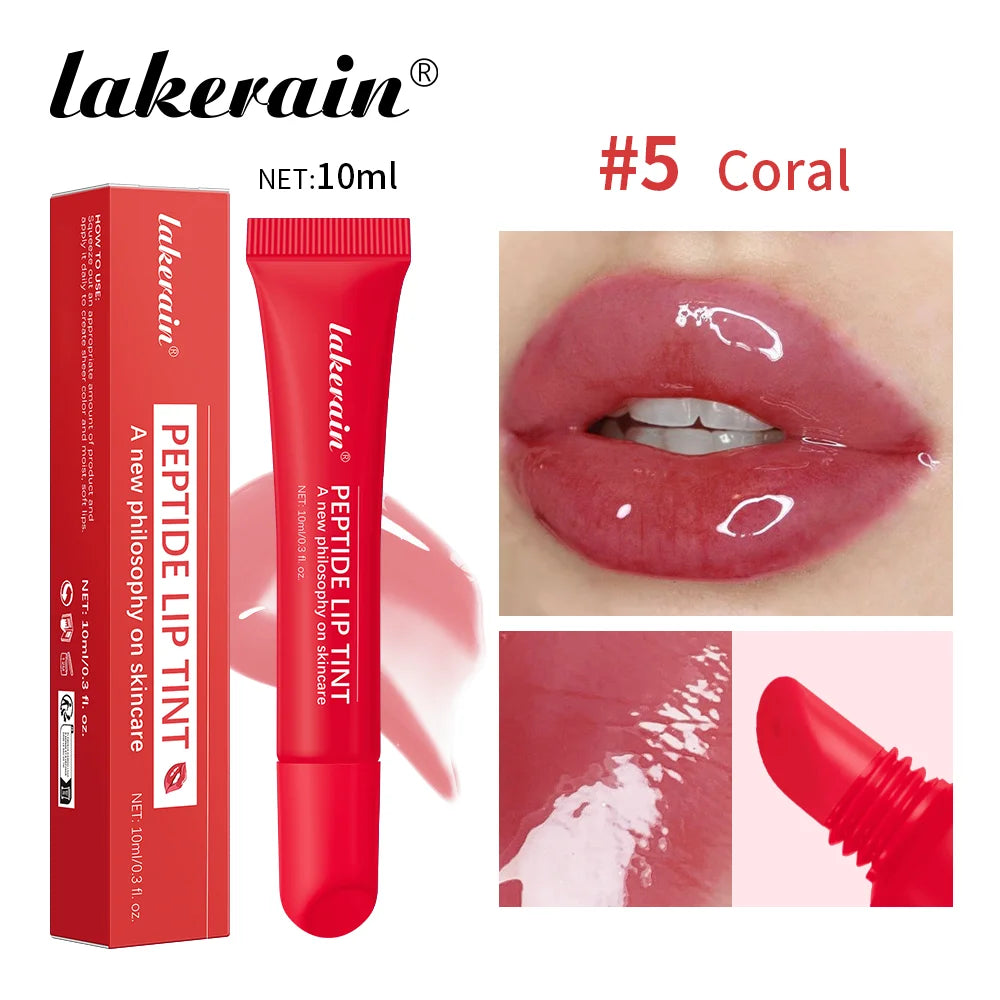Peptide Lip Tint Moisturizing Gloss with Silky Smooth Texture for Daily Use and Care - 25