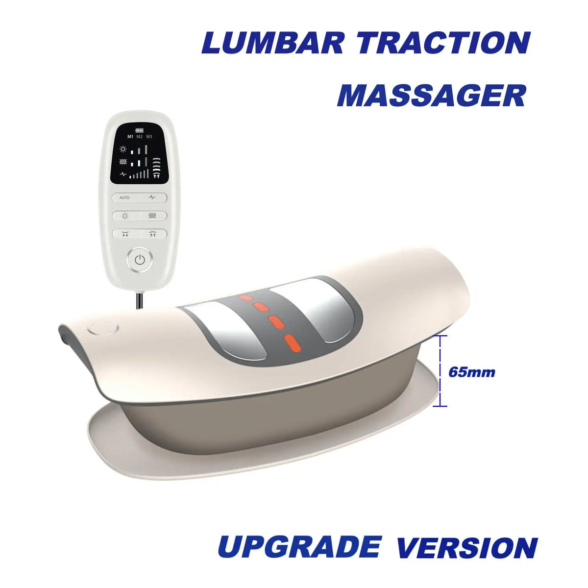 Lumbar Traction Device Dynamic Airbag Back Stretcher for Pain Relief and Muscle Relaxation