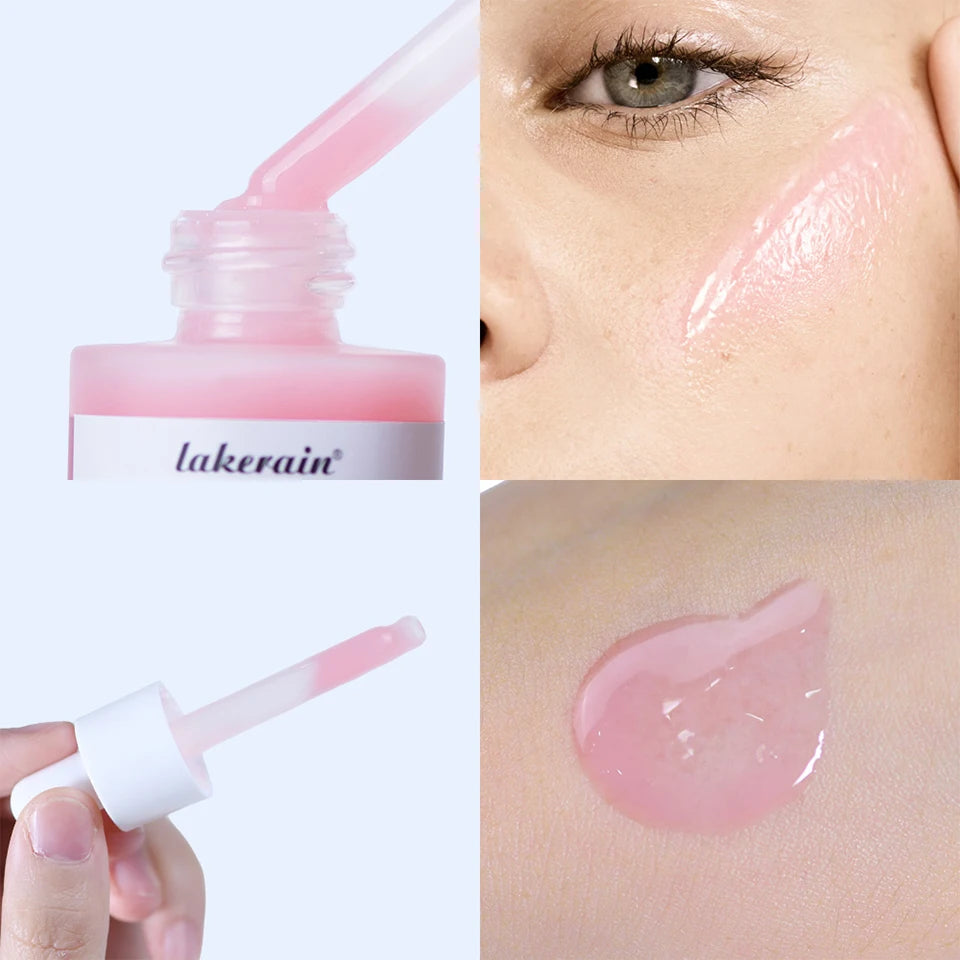 Pore Toner Pad and Peptide Serum Set Deep Moisturizing Glow for Unisex Daily Facial Skin Care