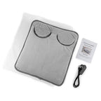 Electric Foot Warmer with 4 Heat Settings and Timer for Office and Home Use