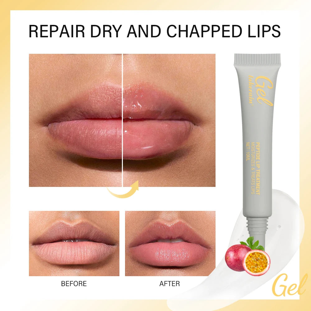 Peptide Lip Treatment Moisturizer for Dry Lips and Daily Lip Care Routine