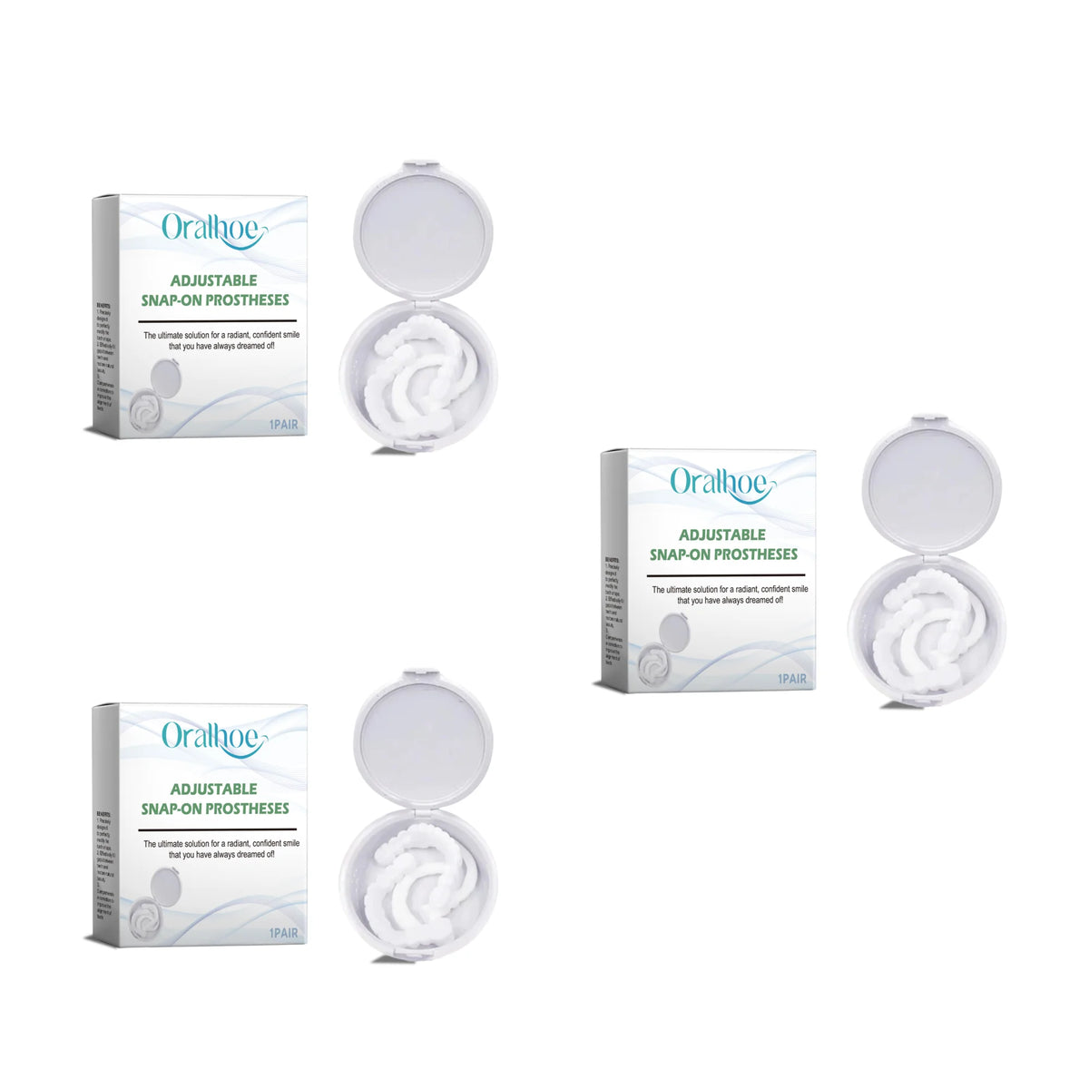 Adjustable Snap On Dentures Conceal Gaps and Stains for Adults Seeking a Radiant Smile