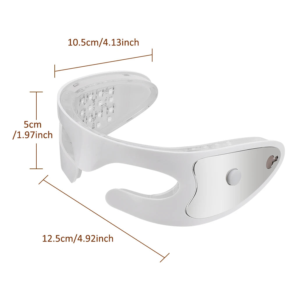 3D Eye Massager Red Light Therapy Device for Relieving Eye Fatigue and Dark Circles at Home