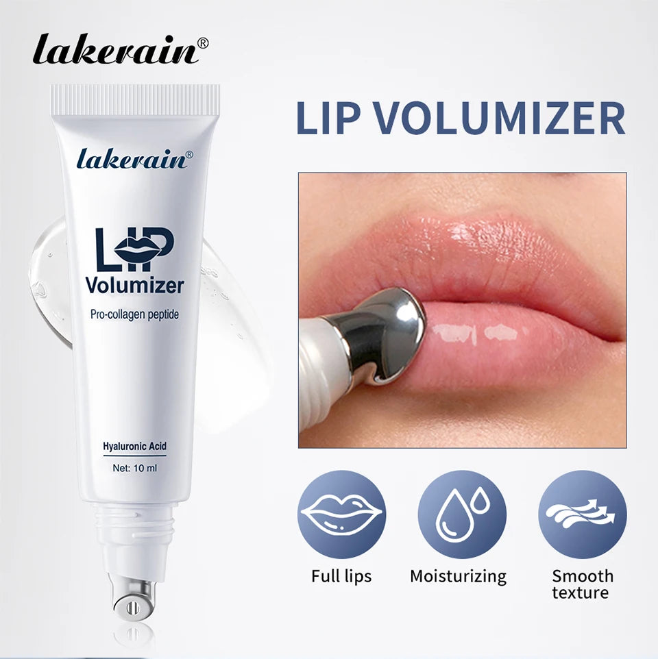 Lip Volumizer Serum Deep Hydration Moisturizing Gloss for Fuller Looking Lips Everyday Use
