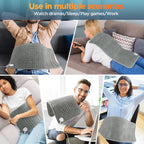 Electric Heating Pad Fast Thermal Mat for Back and Legs at Home or Office