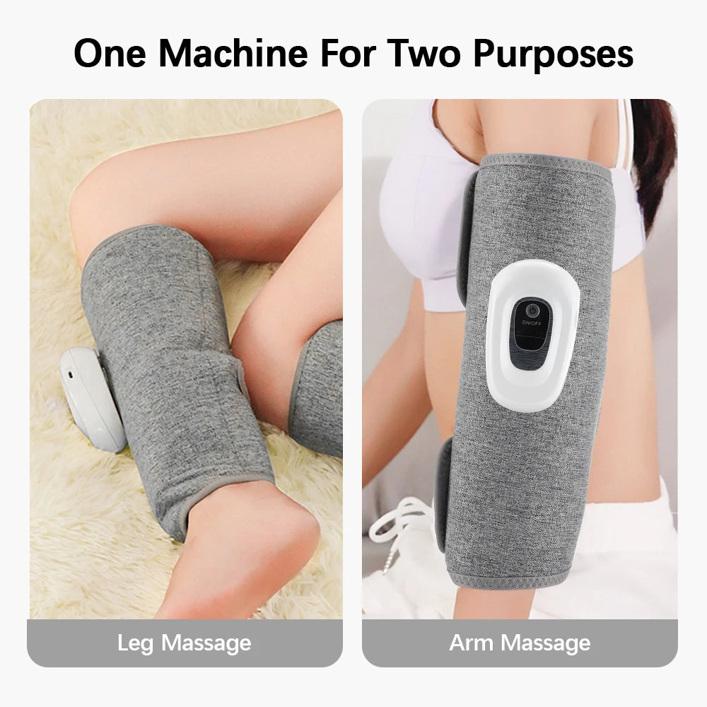 Wireless Calf Massager Air Compression Therapy for Tired Legs at Home or Office - 4