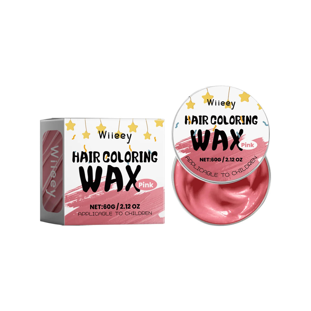 Temporary Hair Color Wax Vibrant Styling Paint for Kids Parties and Daily Fun Styling