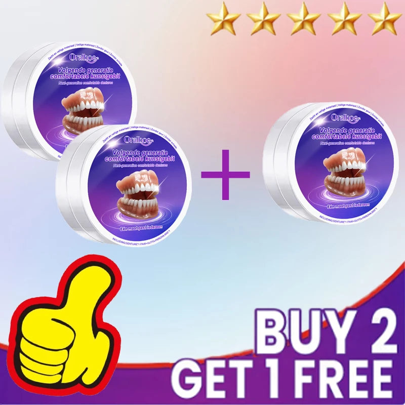 Flexible Silicone Dentures Realistic False Teeth Comfort Fit for Natural Smile Replacement