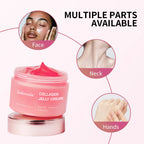 Collagen Jelly Cream Deep Hydration Moisturizing Gel for Unisex Skin Tightening Face Routine