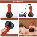 Electric Gua Sha Massager Hot Stone Therapy Tool for Body Relaxation at Home and Spa
