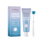 Tongue Cleaner Kit Remove Tongue Coating and Bad Breath for Daily Oral Hygiene Care