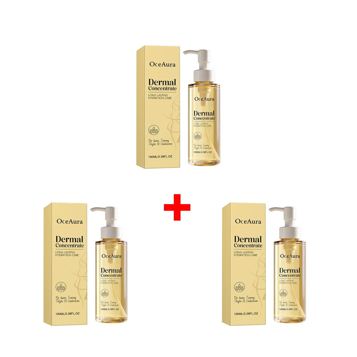 Body Care Moisturizing Serum Soften Dry Skin and Brighten Dull Tone for Unisex Body Areas