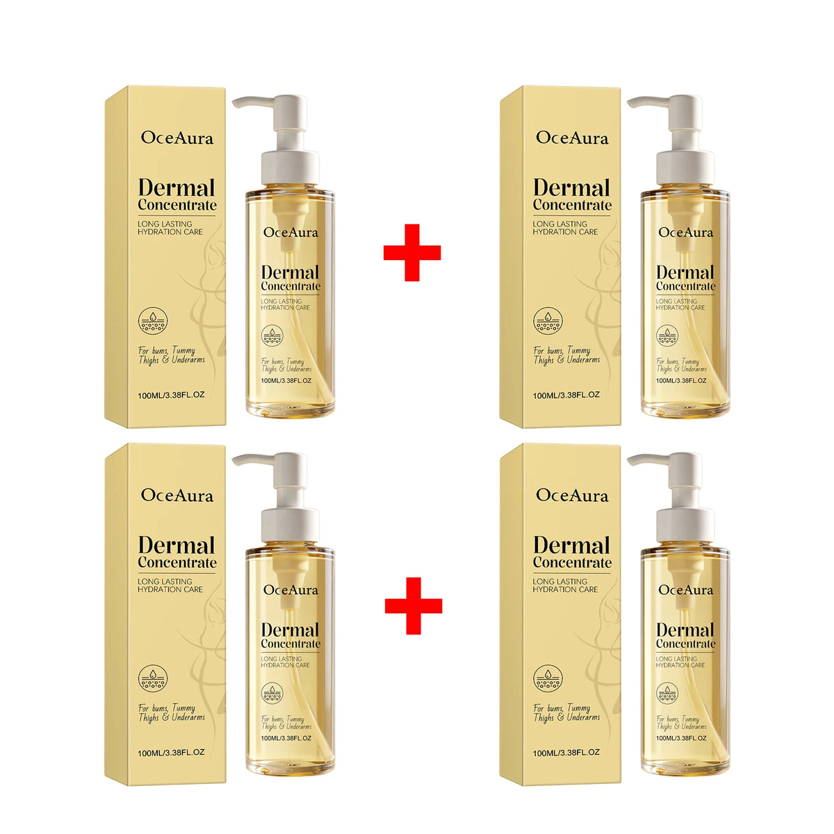 Body Care Moisturizing Serum Soften Dry Skin and Brighten Dull Tone for Unisex Body Areas
