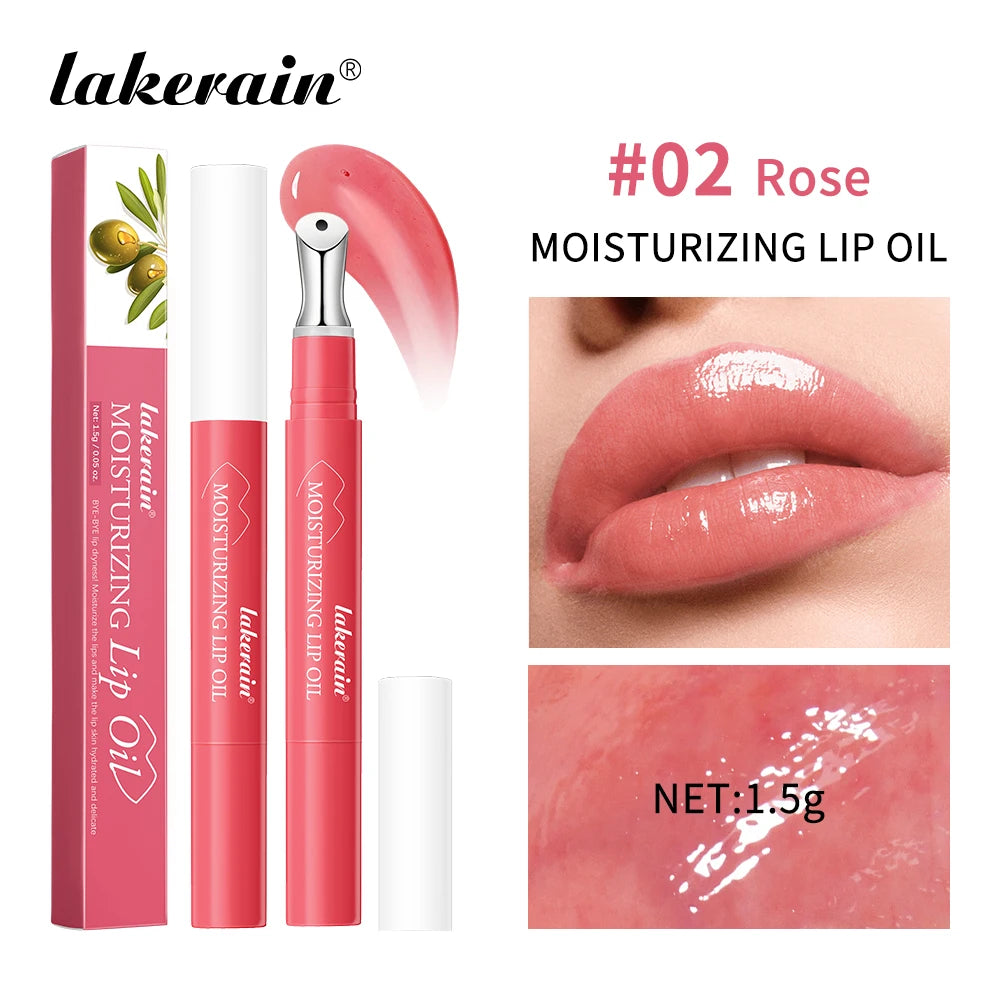 Moisturizing Lip Oil Hydrating Serum for Smoothing Dry Lips and Daily Lip Care Routine - 25