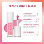 Beauty Liquid Blush Highly Pigmented Long Lasting Tint for Everyday Face Makeup