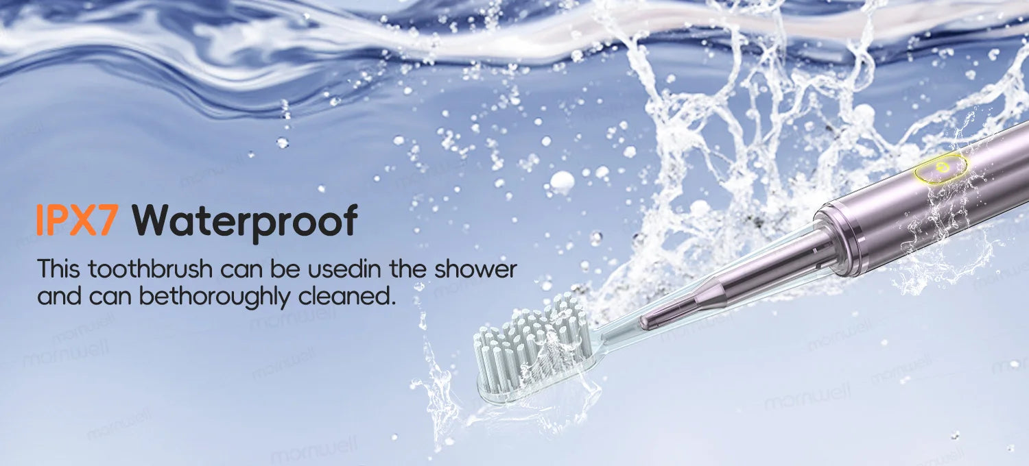 Portable Oral Irrigator and Electric Toothbrush Set Deep Cleaning for Home and Travel Use - 18