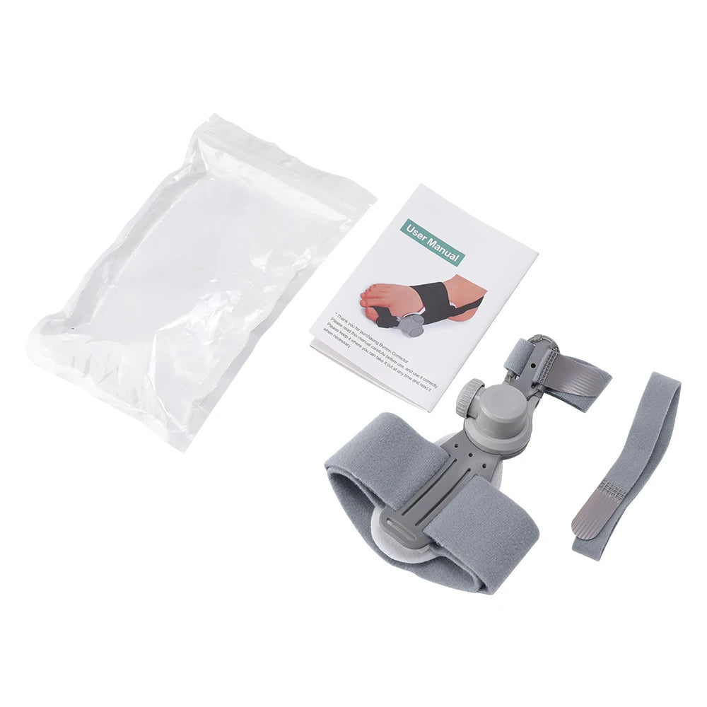 Big Toe Valgus Corrector Adjustable Bunion Splint for Painless Foot Relief at Home