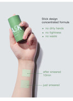Green Tea Cleansing Stick Deep Moisturizing Oil Control Mask for Unisex Whole Face Treatment