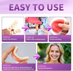Cosmetic Dentures Lifelike False Teeth Silicone Smile Beauty for Adults at Home Daily Use