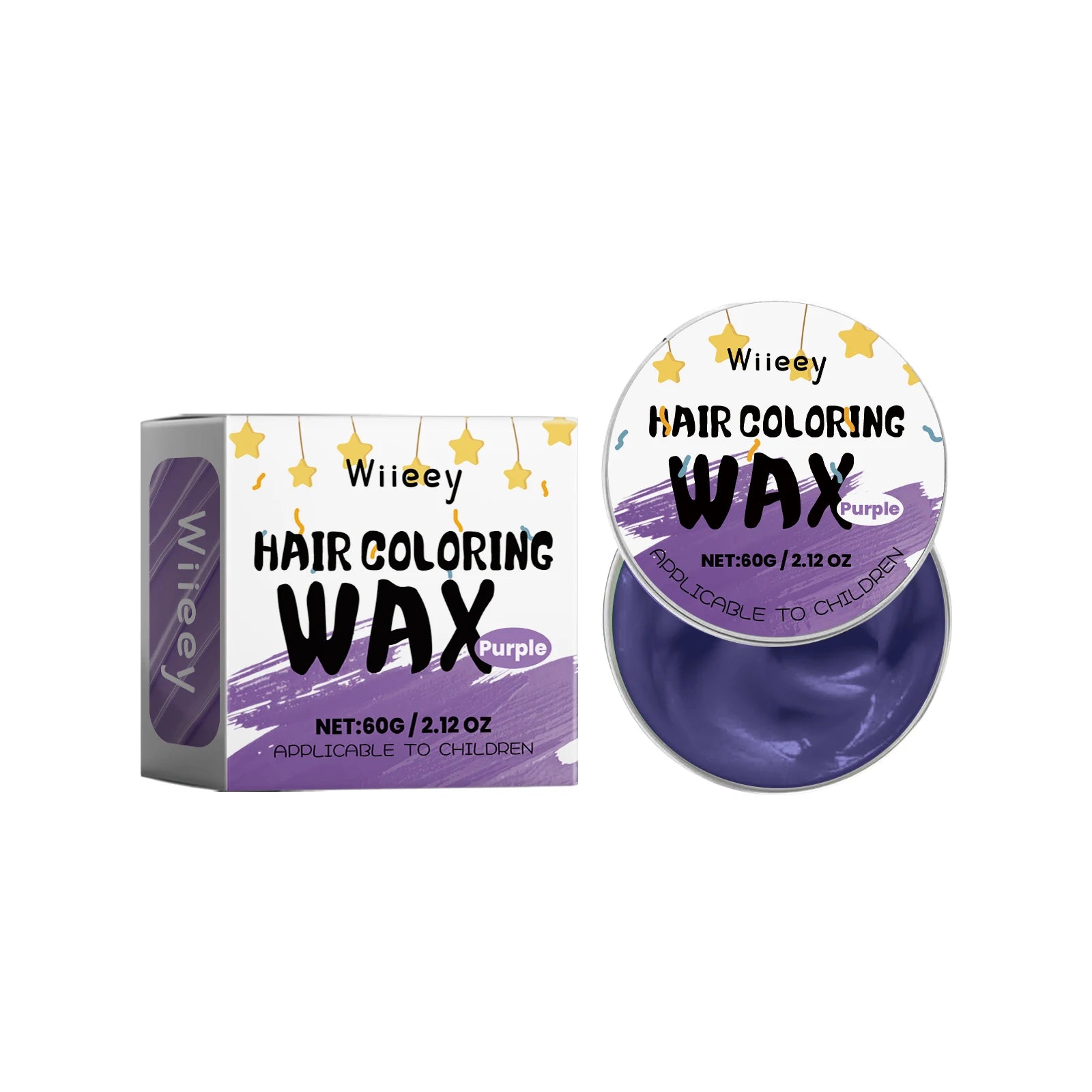 Temporary Hair Color Wax Vibrant Styling Paint for Kids Parties and Daily Fun Styling - 28