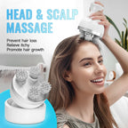 Electric Scalp Massager Deep Tissue Kneading Tool for Full Body Relaxation at Home