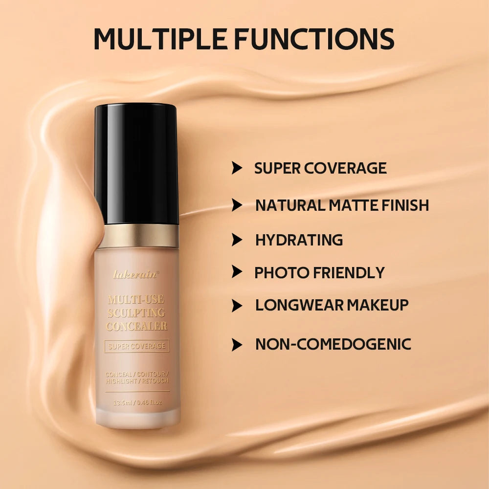Multi Use Sculpting Concealer Full Coverage Makeup for Women and Daily Face Routine - 2