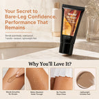 Leg Makeup Body Foundation Long Lasting Concealer for Smooth Skin Finish Everyday