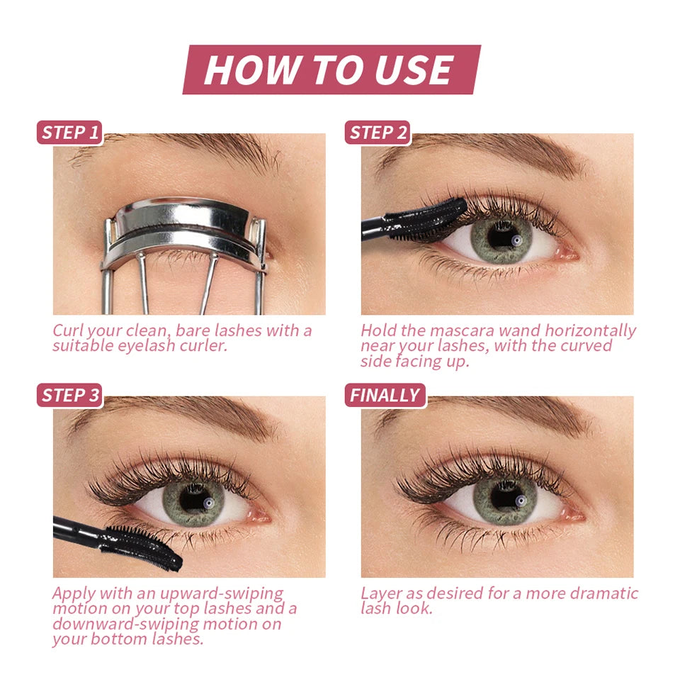 Enhancing Mascara Set Lengthening Curling Lashes for Daily Makeup and Special Occasions