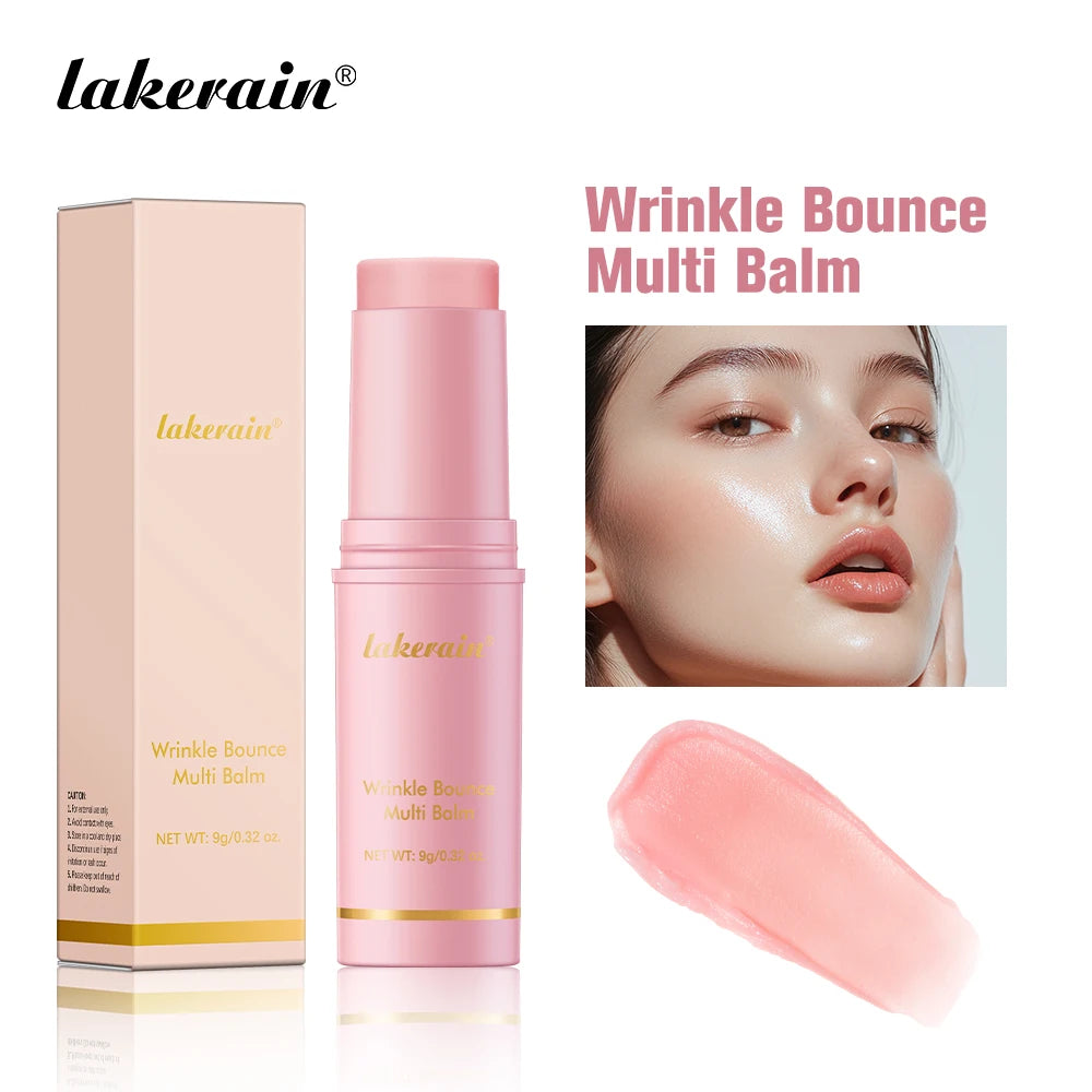 Wrinkle Bounce Multi Balm Moisturizing Stick for Face and Neck Skin Care Daily Routine - 1