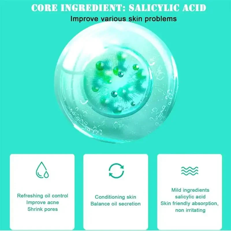Salicylic Acid Pore Shrinking Cream Skin Repair Acne Treatment for Face and Smooth Texture - 15