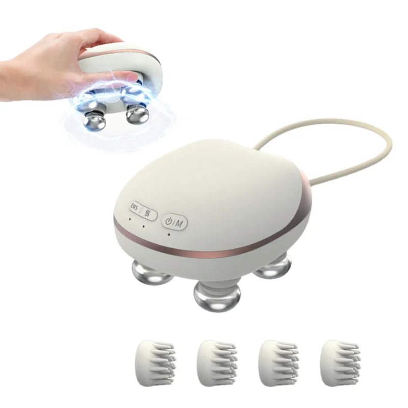 Scalp Massager Cordless Electric Head Scrubber for Deep Cleansing Relaxation at Home