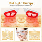 3D Eye Massager Red Light Therapy Device for Relieving Eye Fatigue and Dark Circles at Home