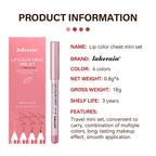 Matte Lip Liner Pencil Waterproof Contour Set for Women to Define Lips at Work or Parties