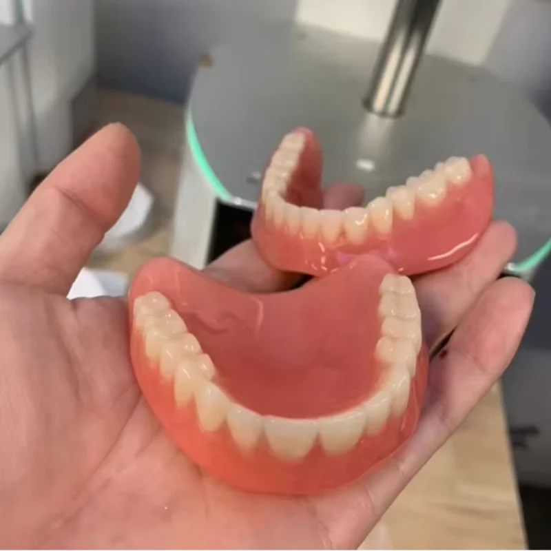 Full Mouth Silicone Dentures Natural Lifelike Teeth for Daily Comfort and Oral Care - 6