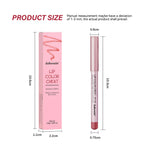 Matte Lip Liner Pencil Waterproof Contour Set for Women to Define Lips at Work or Parties