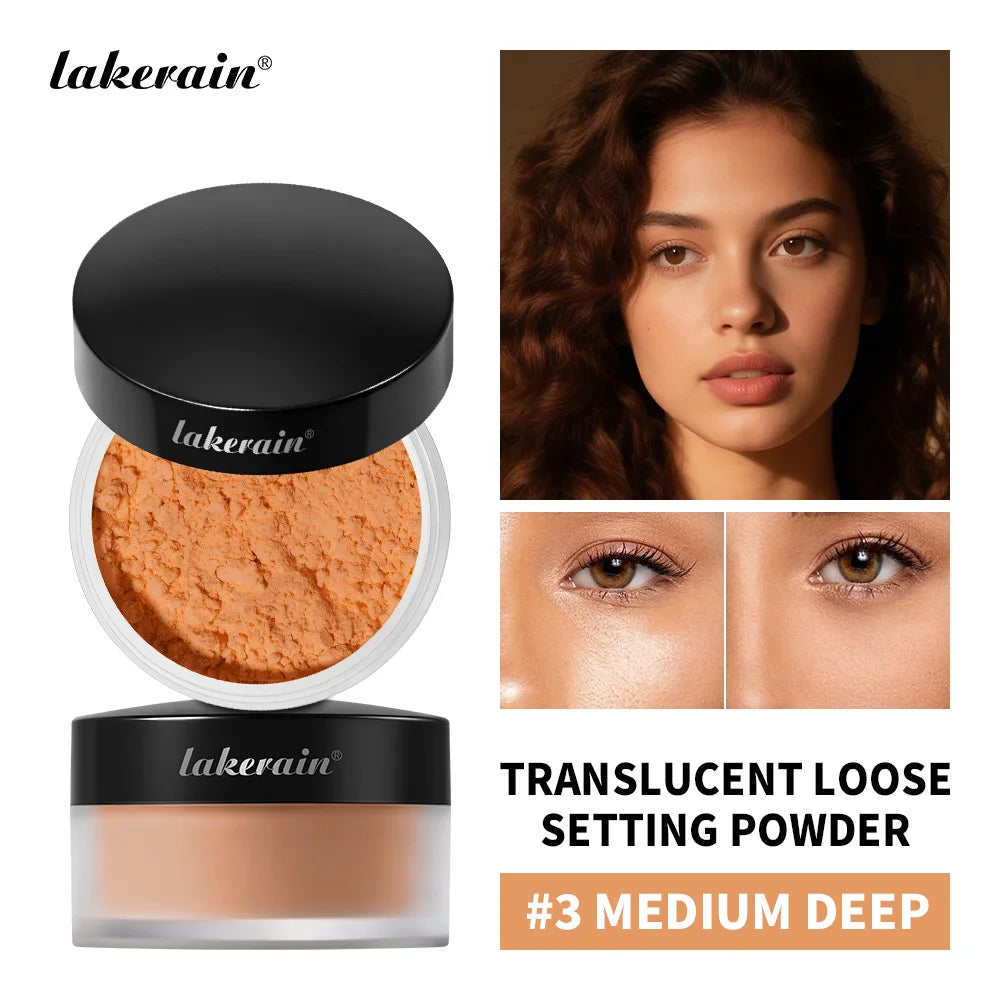 Loose Baking Setting Powder Oil Control Matte Finish for Women for Daily Makeup Routine - 39