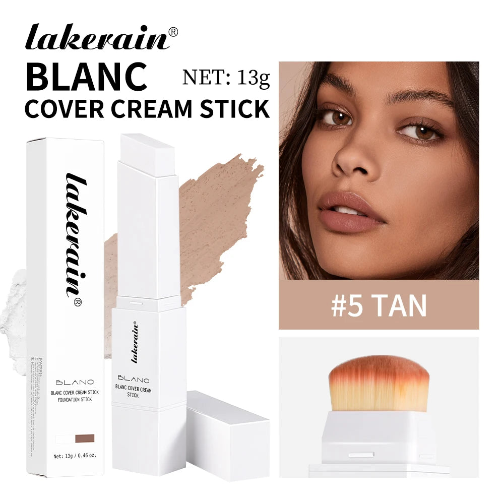 Color Changing Foundation Stick Full Coverage Concealer for Women Daily Makeup