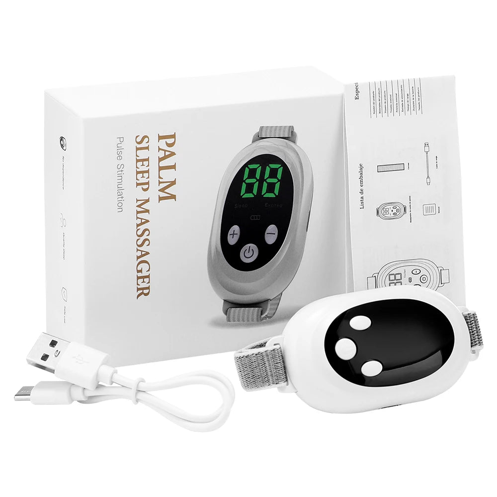 Intelligent Sleep Device Microcurrent Pulse Relief for Stress Relief and Restful Nights