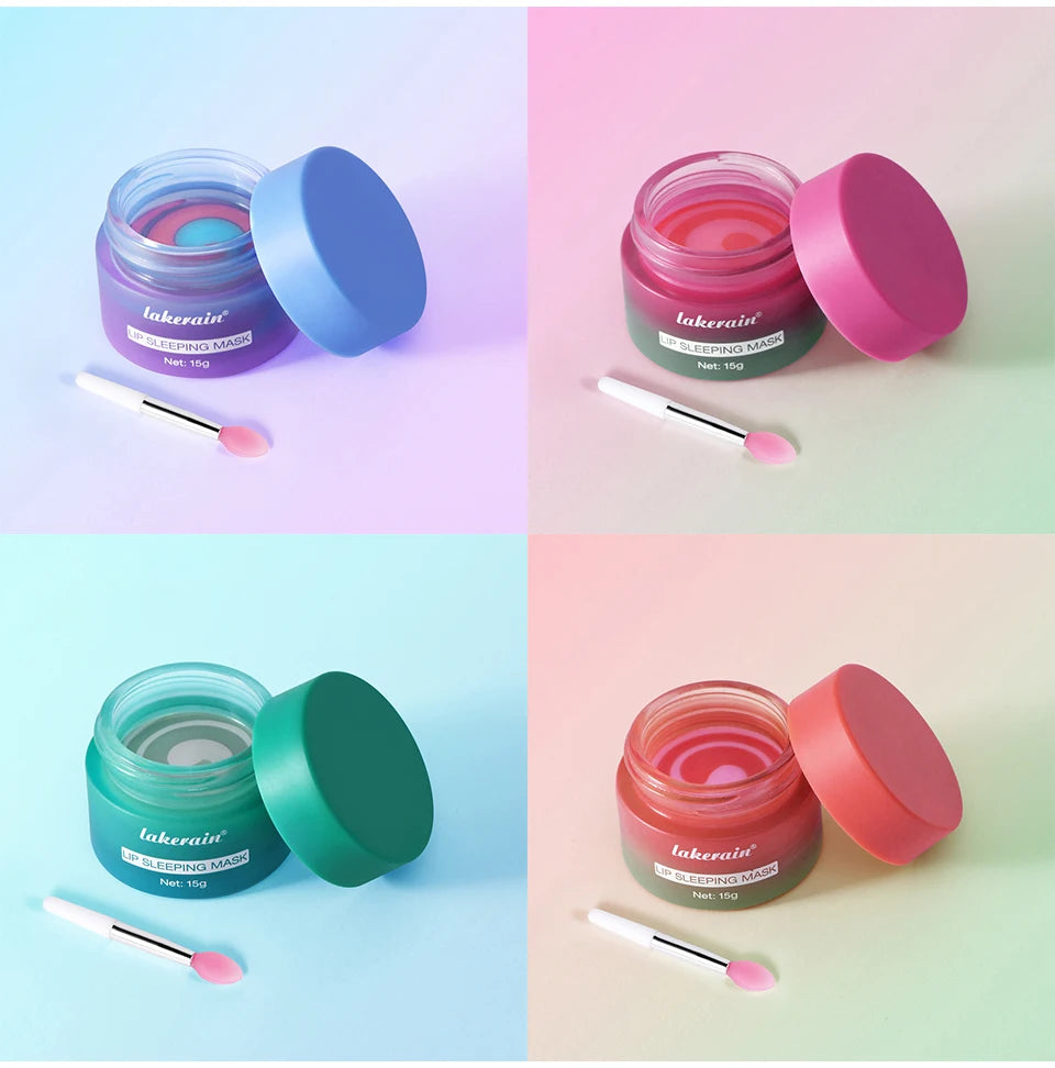 Lip Sleeping Mask Hydrating Dry Cracked Lips Treatment for Women and Men at Night