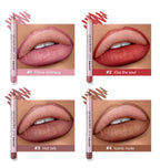Matte Lip Liner Pencil Waterproof Contour Set for Women to Define Lips at Work or Parties