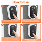 Wireless Calf Massager Airbag Compression Leg Relaxer for Athletes and Office Workers Daily